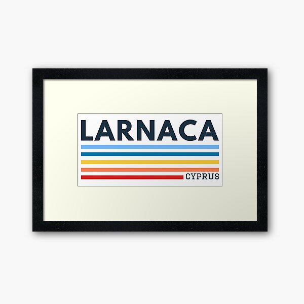 Larnaca Cyprus Framed Art Print