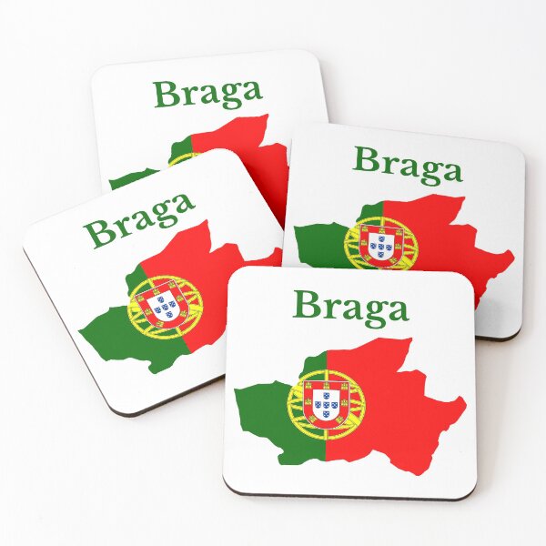 Item preview, Braga District Map Design, Portugal. designed and sold by marosharaf.
