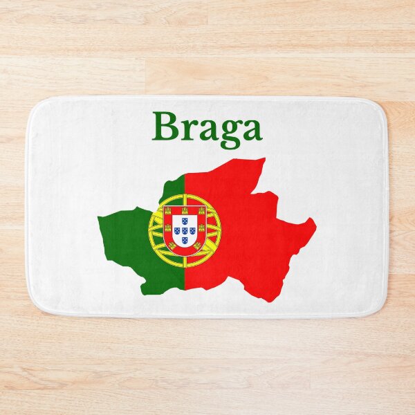 Item preview, Braga District Map Design, Portugal. designed and sold by marosharaf.