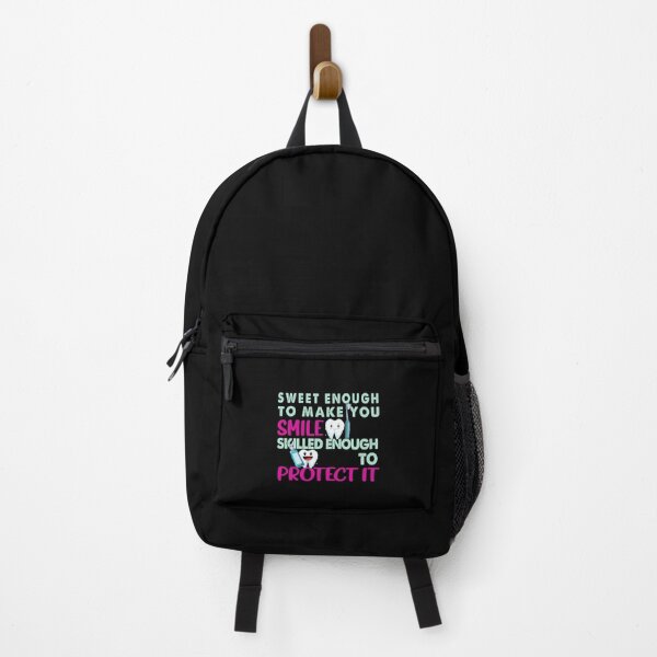 Item preview, Sweet Enough To Make You Smile Skilled Enough To Protect It/Funny Gift Idea For Dental Hygienist designed and sold by ANAS HO.