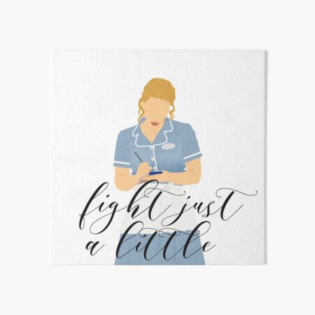 Waitress - Fight just a little Art Board Print