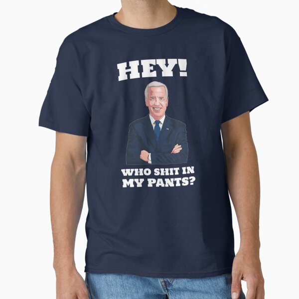 Vista previa del artículo con la obra «Él te ve cuando tú_amp_amp_amp_re PP poopy pants biden», diseñado y vendido por edseljones.