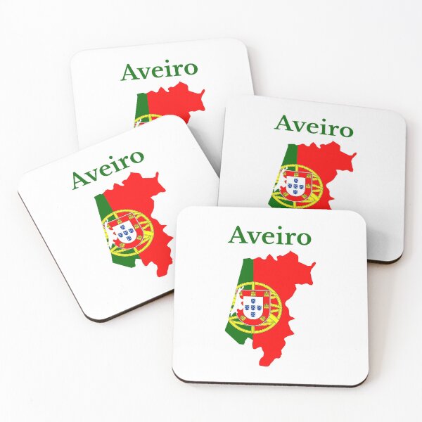 Item preview, Aveiro District Map Design, Portugal. designed and sold by marosharaf.