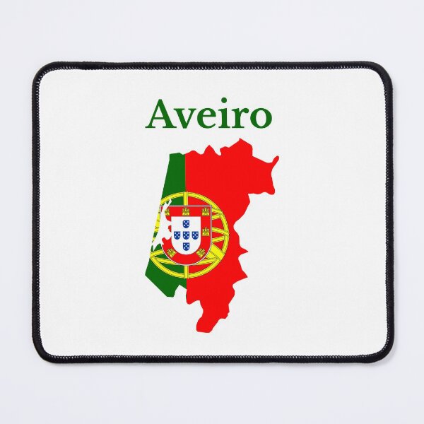 Item preview, Aveiro District Map Design, Portugal. designed and sold by marosharaf.