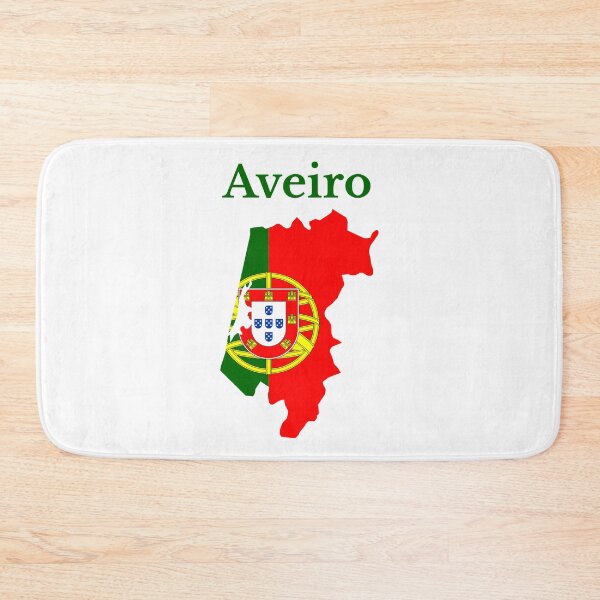 Item preview, Aveiro District Map Design, Portugal. designed and sold by marosharaf.