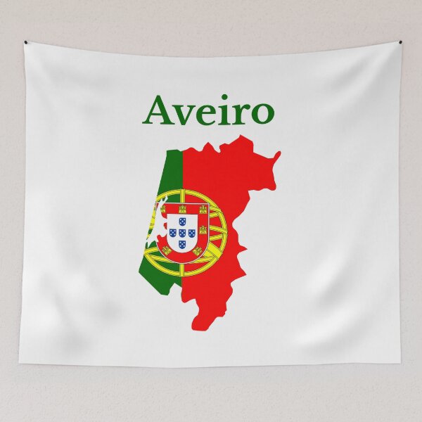 Item preview, Aveiro District Map Design, Portugal. designed and sold by marosharaf.
