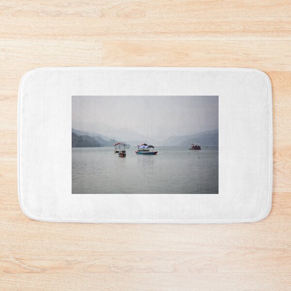 Item preview, Boats on Phewa Tal designed and sold by Christine Hosey.