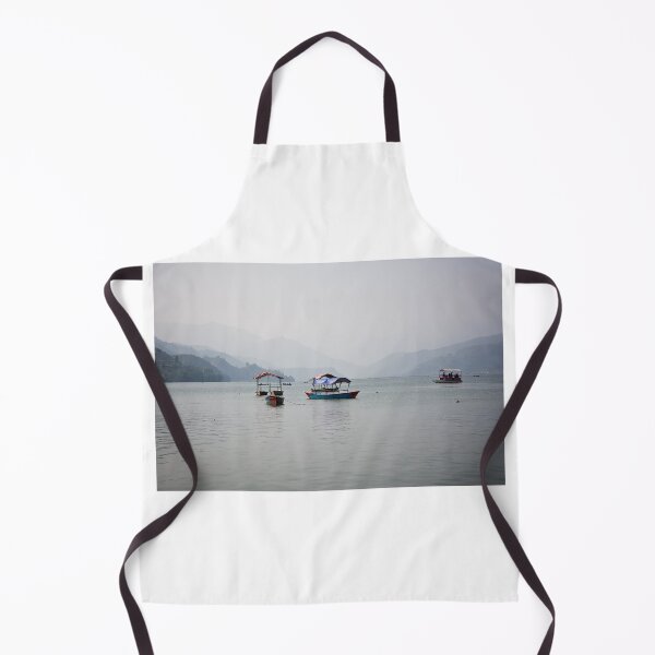 Item preview, Boats on Phewa Tal designed and sold by Christine Hosey.