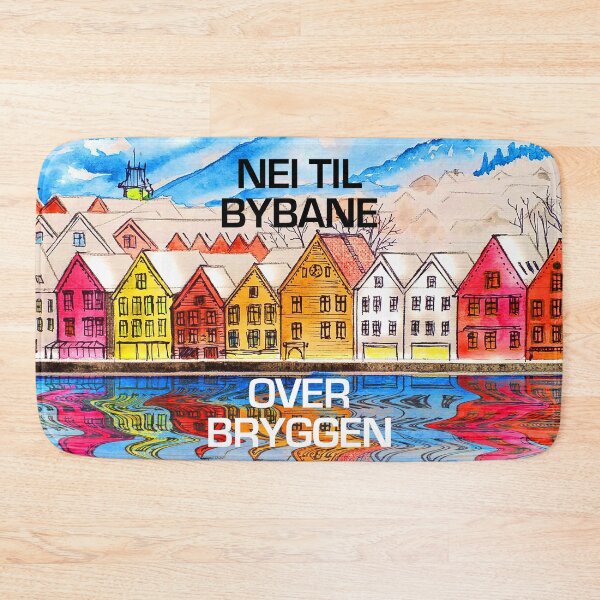 Item preview, NEI TIL BYBANE OVER BRYGGEN designed and sold by Klementsen.
