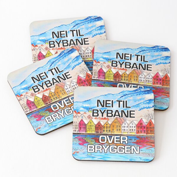 Item preview, NEI TIL BYBANE OVER BRYGGEN designed and sold by Klementsen.