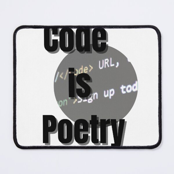 Item preview, Code is Poetry designed and sold by ATWAK.