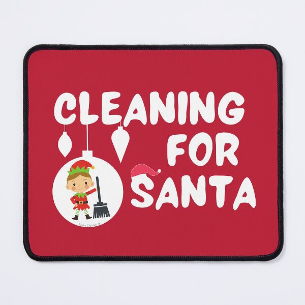 Item preview, Cleaning for Santa Funny Cleaning Holiday Housekeeping Fun designed and sold by SavvyCleaner.