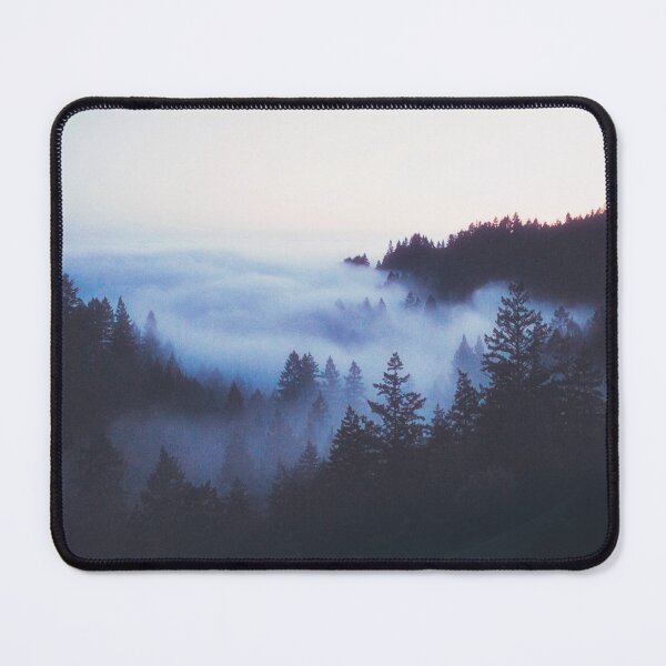 Item preview, Misty Winter Pine Forest designed and sold by Simi2020.