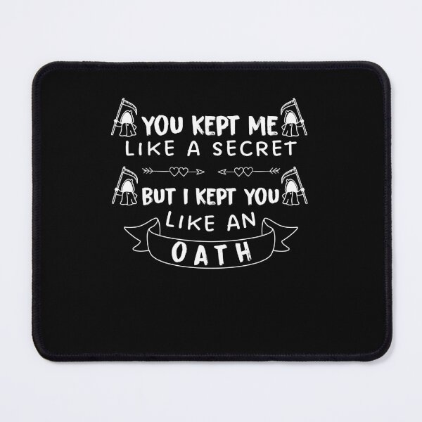 Item preview, you kept me like a secret but i kept you like an oath designed and sold by KHAFiT.