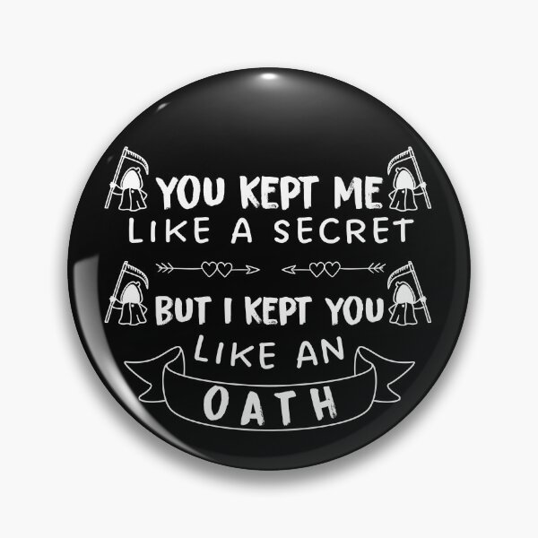 Item preview, you kept me like a secret but i kept you like an oath designed and sold by KHAFiT.