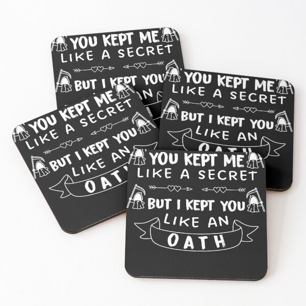 Item preview, you kept me like a secret but i kept you like an oath designed and sold by KHAFiT.