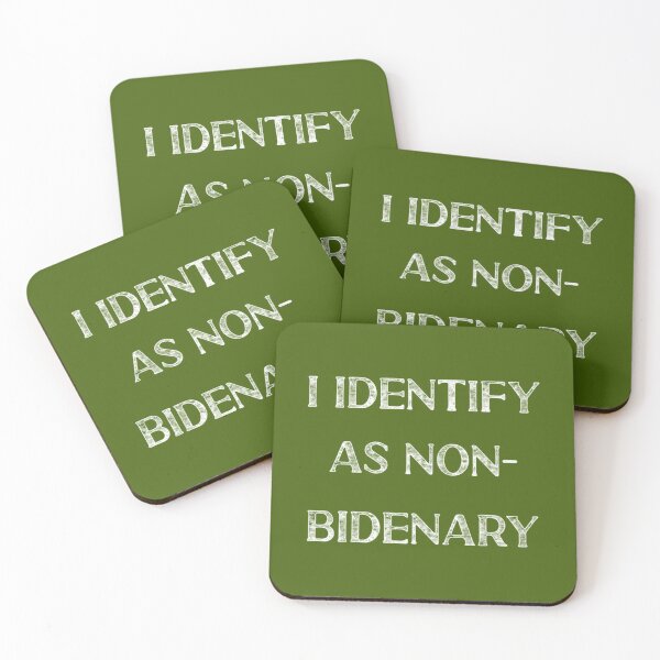 Item preview, I identify as non bidenary, funny anti biden meme   designed and sold by edseljones.
