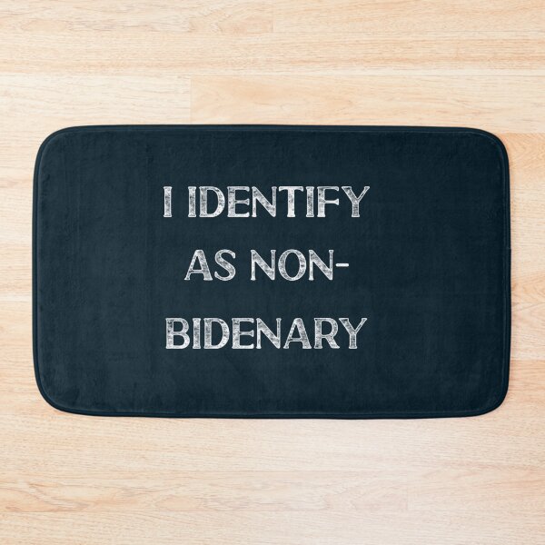 Item preview, I identify as non bidenary, funny anti biden meme   designed and sold by edseljones.