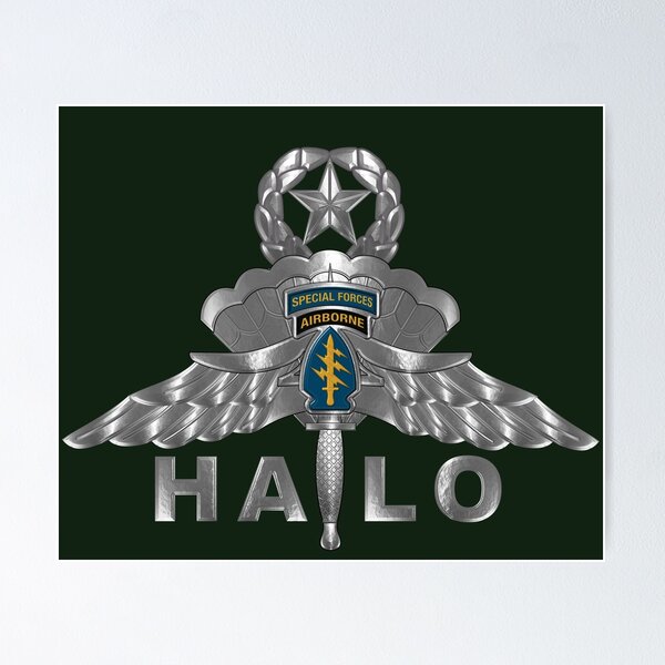 Item preview, Special Forces High Altitude Low Opening (HALO) Master Wings designed and sold by SoldierAlways.