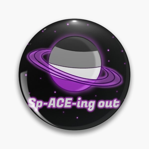 Item preview, Sp-ace-ing out - Pride Puns designed and sold by glykodon.