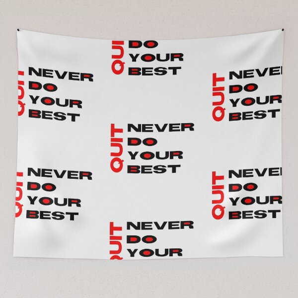 Item preview, Never do your best black and red designed and sold by Gawop.