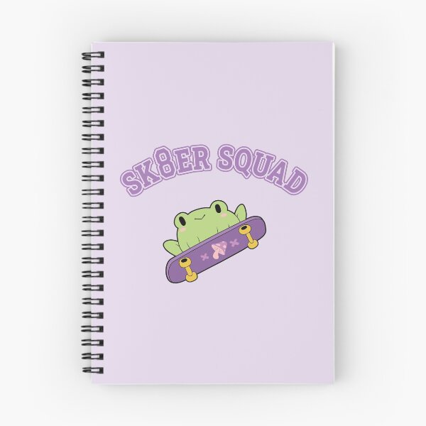 Item preview, Cute Skater Squad Frog designed and sold by ElectricFangs.