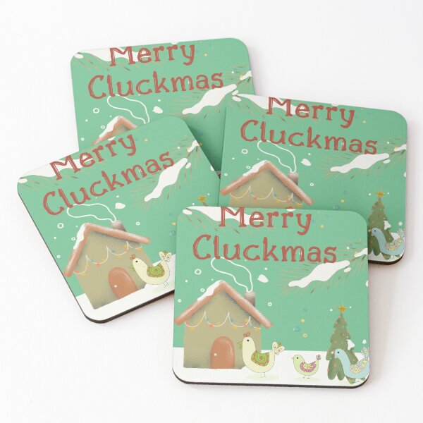 Item preview, Merry Cluckmas designed and sold by Perceptible.
