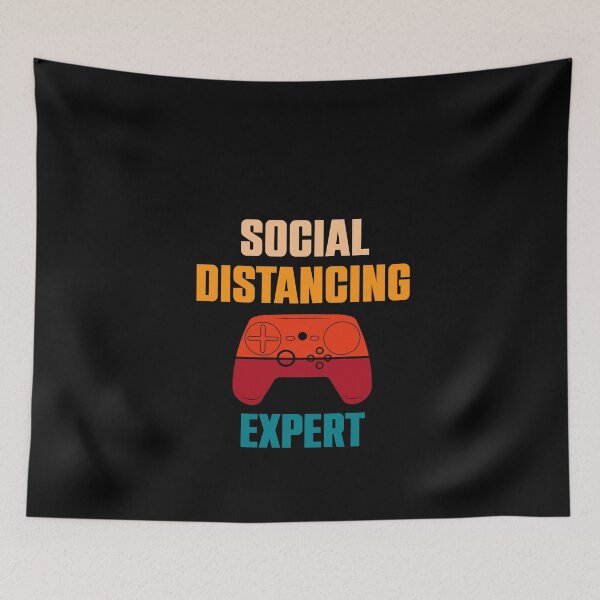 Item preview, Social Distancing Expert, Gaming Vintage, Video Gamer designed and sold by OB-Store.