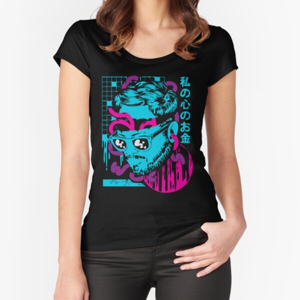 paymoneywubby Fitted Scoop T-Shirt