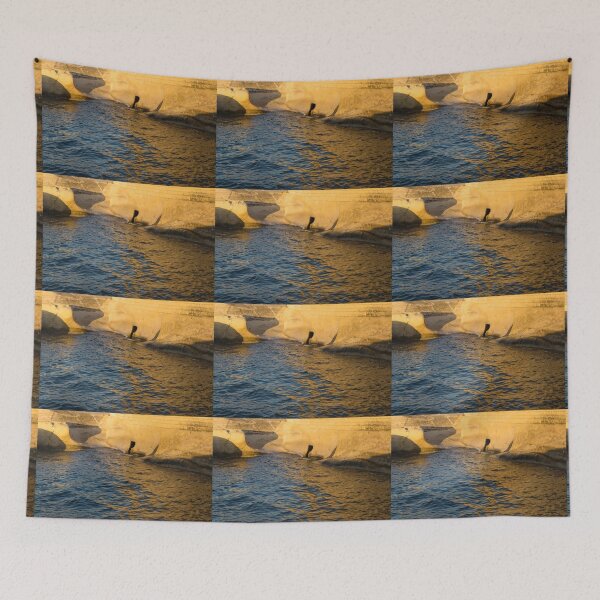 Item preview, Early Morning Gold at Valletta's Fortifications designed and sold by Georgia Mizuleva.