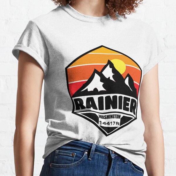 mt rainier national park t shirt