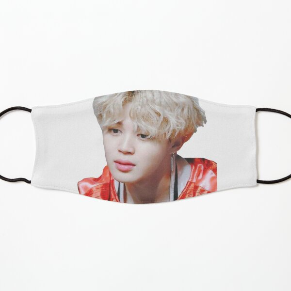 jimin with cute face Kids Mask