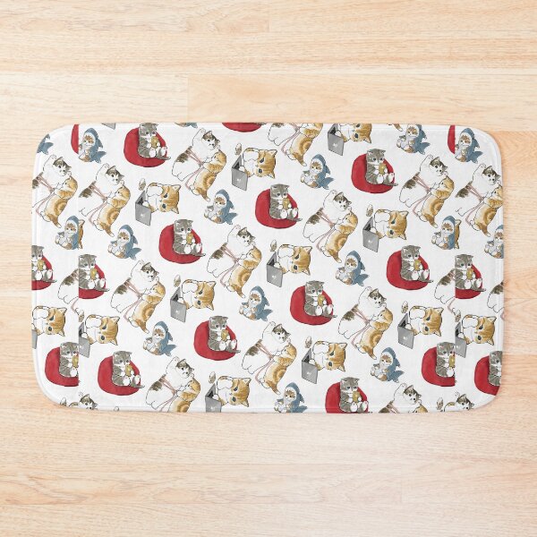 Item preview, Cute kittens illustration pattern designed and sold by Black6ird.