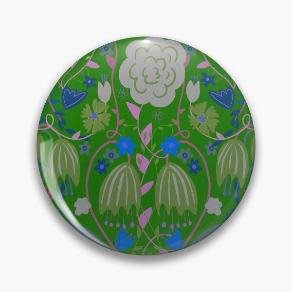 Item preview, Green floral  designed and sold by SineadPeyton.