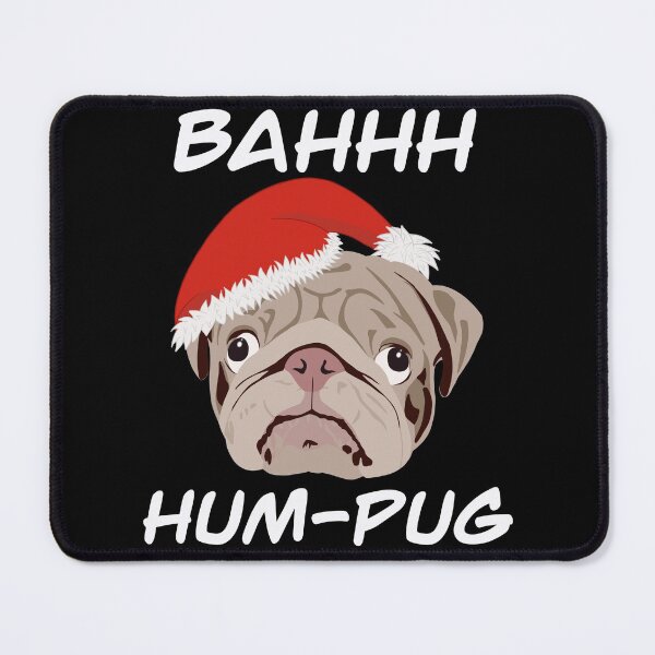Item preview, Bahh Hum-Pug funny Christmas designed and sold by DesignsBySaxton.