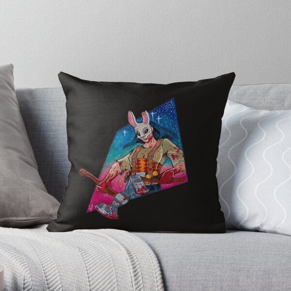 Justice bunny outlet pillow