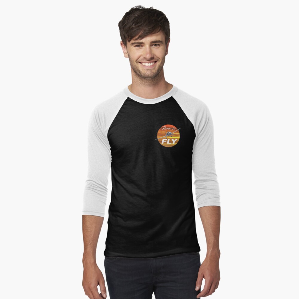 Item preview, Baseball ¾ Sleeve T-Shirt designed and sold by TrueChallenge.