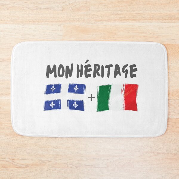 Item preview, Dual nationality, Italy and Quebec, love my heritage designed and sold by Smileycreation.