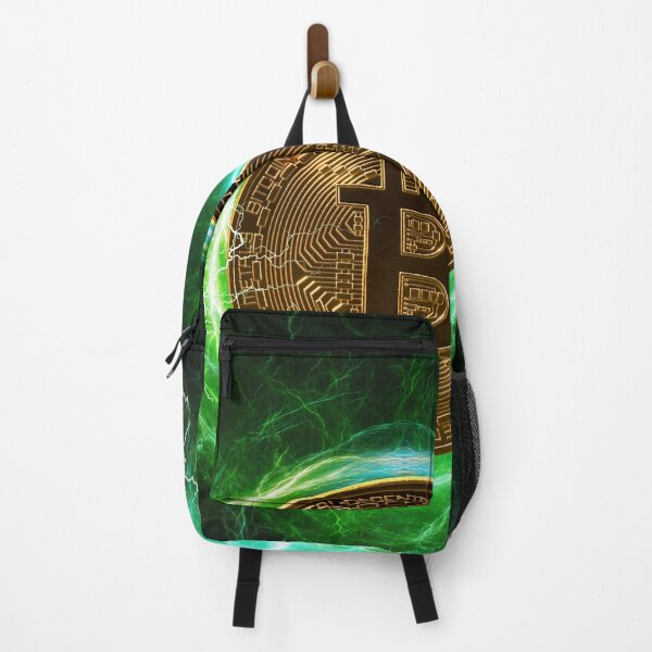 Item preview, Bitcoin crypto green electricity design designed and sold by Digital360World.