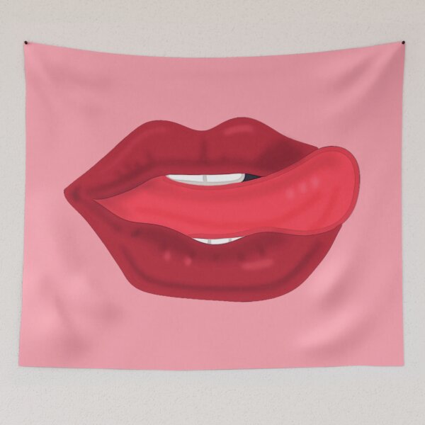 Item preview, Big red lips designed and sold by GAP90.