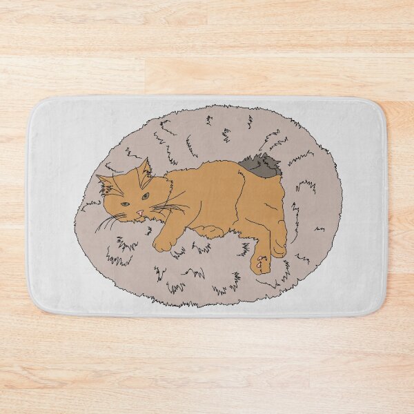 Item preview,  Lazy Cat (Orange) designed and sold by nklange240.