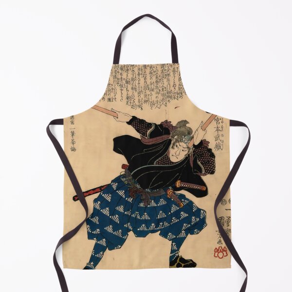 Item preview, Miyamoto Musashi by Kuniyoshi Utagawa designed and sold by ReimagineStore.