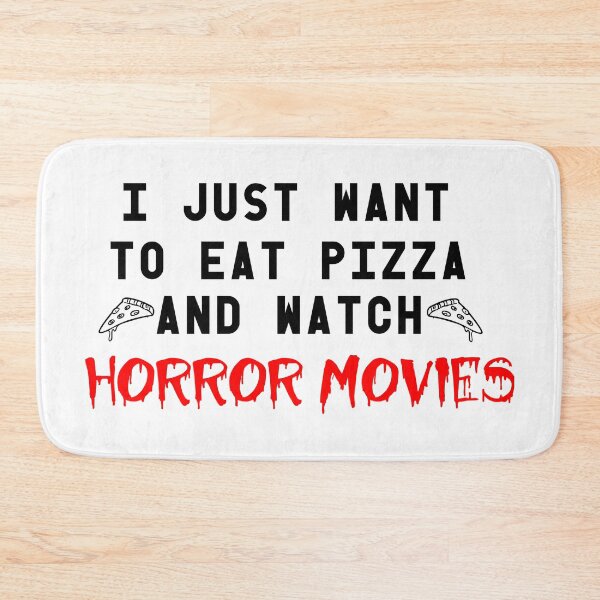 Item preview, I Just Want To Eat Pizza And Watch Horror Movies designed and sold by roxy7388.