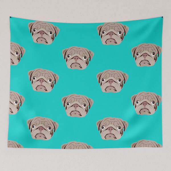 Item preview, Pug looking silly and goofy designed and sold by DesignsBySaxton.