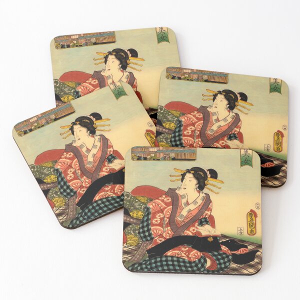 Item preview, Naito Shinjuku by Toyokuni III Utagawa designed and sold by ReimagineStore.