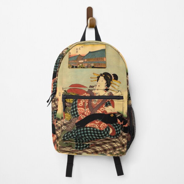 Item preview, Naito Shinjuku by Toyokuni III Utagawa designed and sold by ReimagineStore.