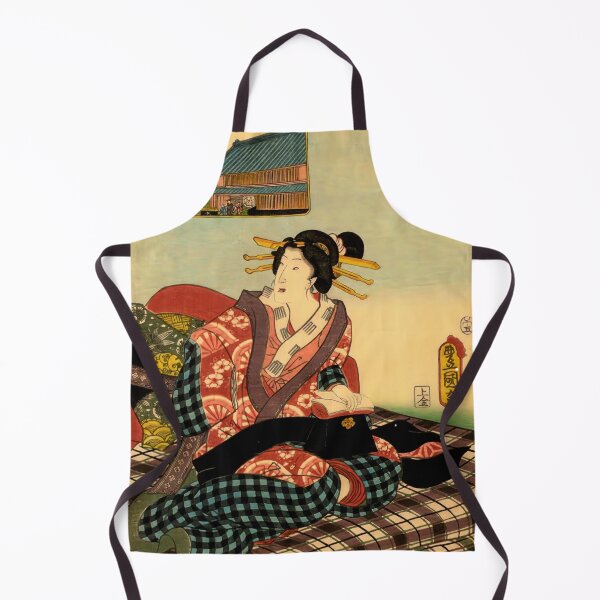 Item preview, Naito Shinjuku by Toyokuni III Utagawa designed and sold by ReimagineStore.