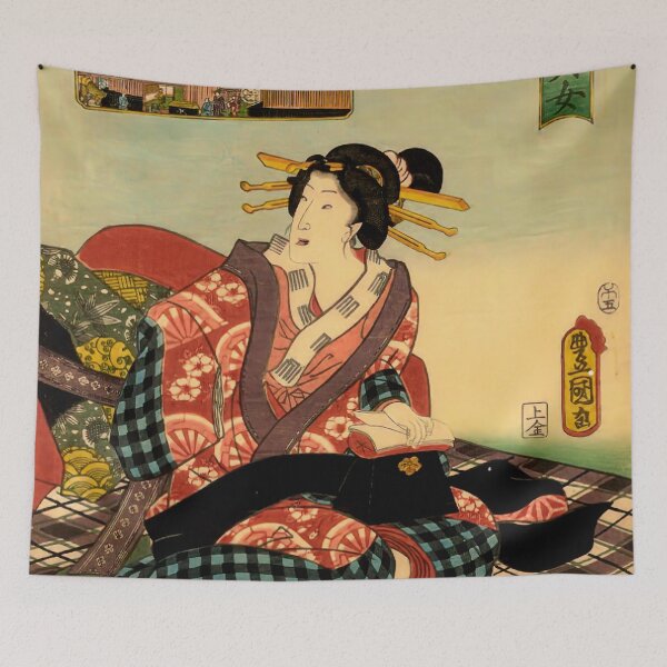 Item preview, Naito Shinjuku by Toyokuni III Utagawa designed and sold by ReimagineStore.