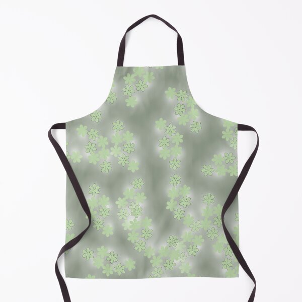 Item preview, flowers on an olive background designed and sold by Natairbrush.