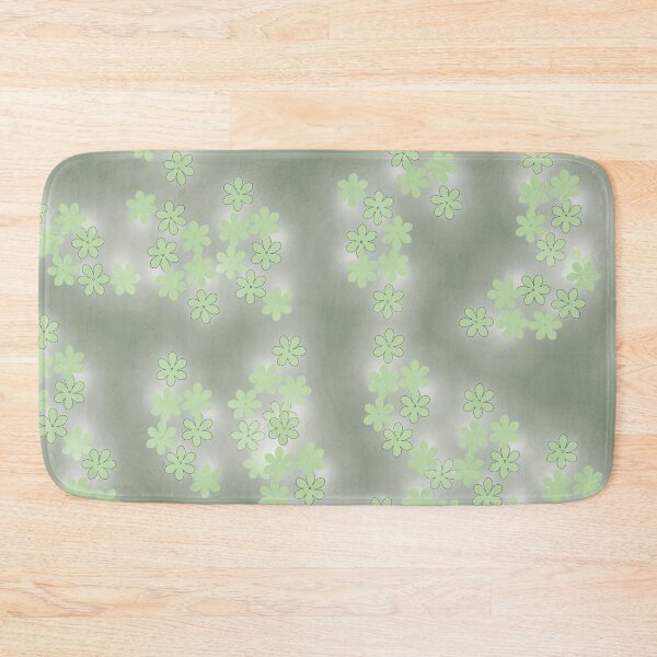 Item preview, flowers on an olive background designed and sold by Natairbrush.